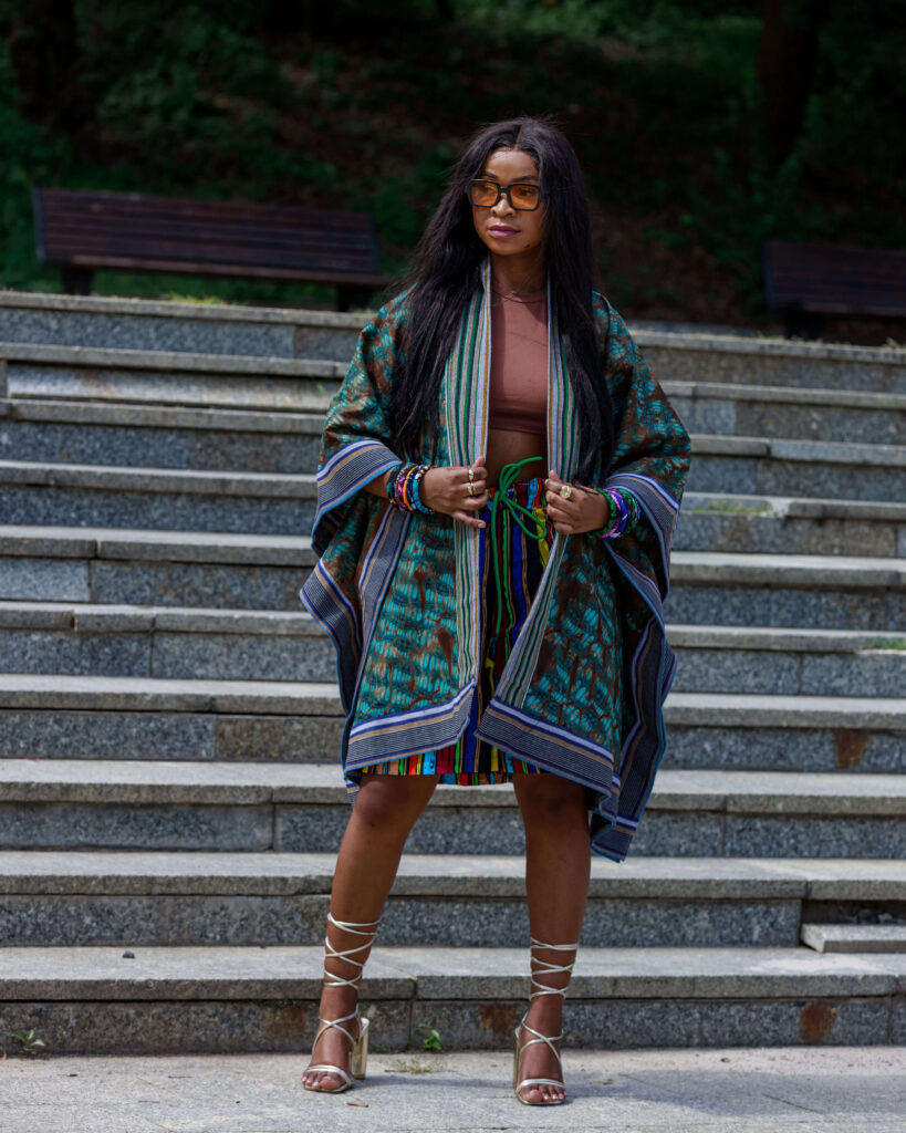 BINTA male Agbada styled by a woman 2