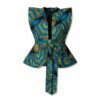 Women's Ankara Peplum Top