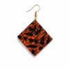 Diamond shaped Ankara earrings