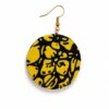 Handmade Ankara fabric earrings
