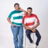 ILA pattern on hand-dyed Adire football jersey